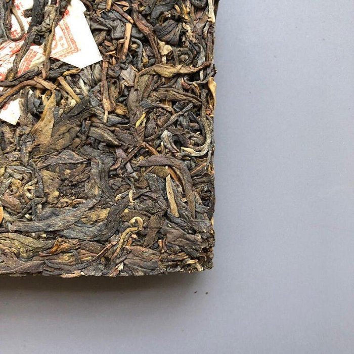 雲南普洱茶一口料果敢茶純干倉普洱茶生磚300g可以興磚煙香濃郁