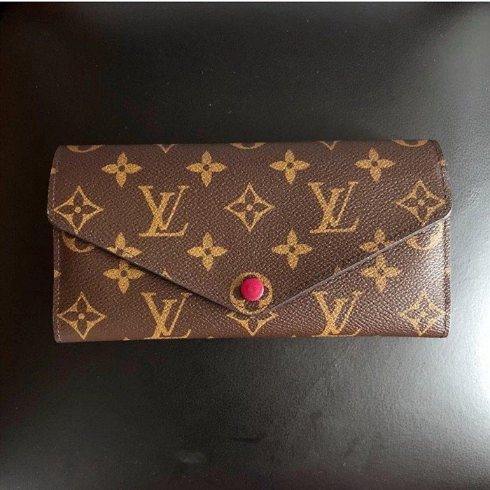 LV 路易威登 JOSEPHINE 三折式 長夾 皮夾 梅紫色 M60708