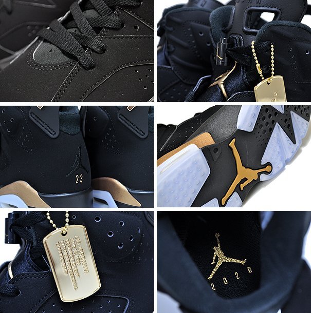 冠軍級設計，舒適非凡 NIKE AIR JORDAN 6 RETRO DMP CT4954-007 2020冠軍包 黑金