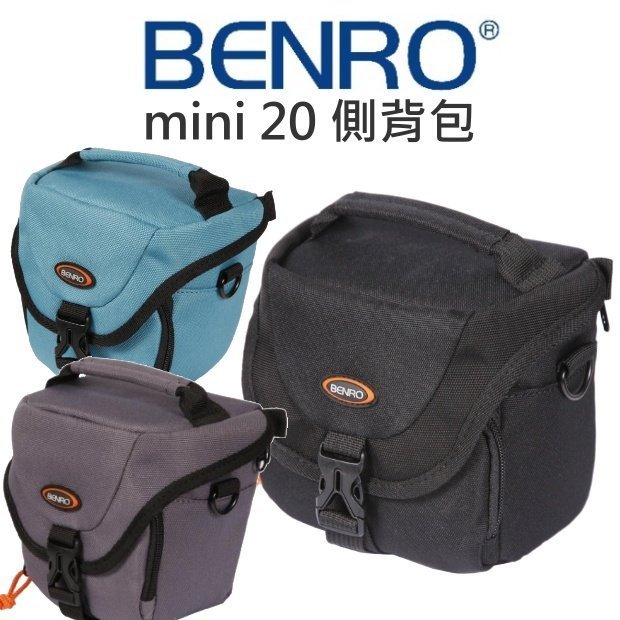 【中壢NOVA-水世界】BENRO mini 20 單肩攝影背包 側背包 斜背包 Gamma系列 微單眼 攝影機 公司貨