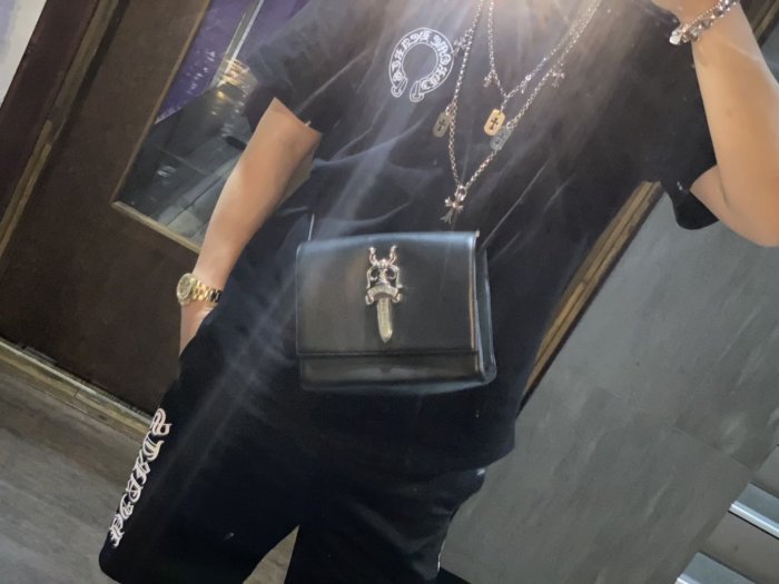 《當肯二手名品》CHROME HEARTS 超稀有 十字架 軍牌 項鍊  ㊣