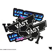 【HYDRA】VAST 2015 F/W OG LOGO STICKERS 防水 貼紙 三款一組 六張