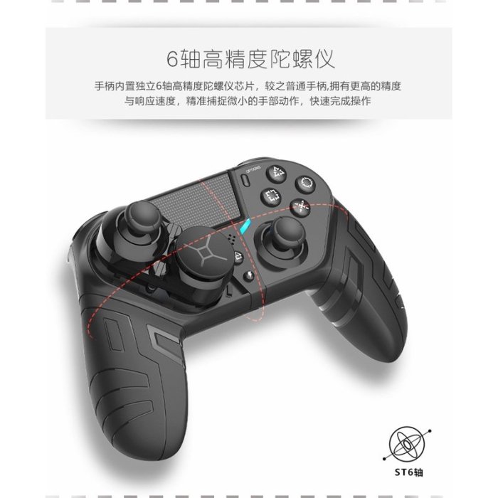 SUMEA 【】PS4精英手柄Steam遊戲電腦pc專用搖桿模組化互換按鍵自定義 5INO