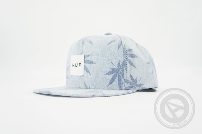 【A-KAY0】HUF 男女 PLANTLIFE SNAPBACK 棒球帽 藍【HT62031BU】