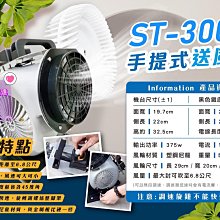 『中部電機』新型 超強風極速 45度多角度電扇 多翼式送風機 電風扇  雙風葉抽風機  夜市擺攤愛用款 (台灣製造)