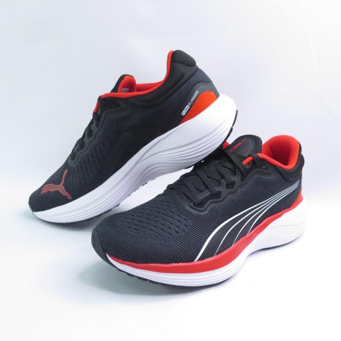 PUMA 37877701 Scend Pro Engineered 男 慢跑鞋 黑x紅白【iSport愛運動】