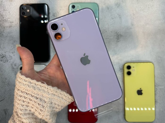 🌚 福利二手機 iPhone 11 64GB 紅/黑/黃/紫/綠色 台灣貨