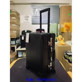 二手 98成新 RIMOWA Classic Cabin 黑色/銀色 鋁鎂合金 行李箱 拉桿箱 登機箱 97353014