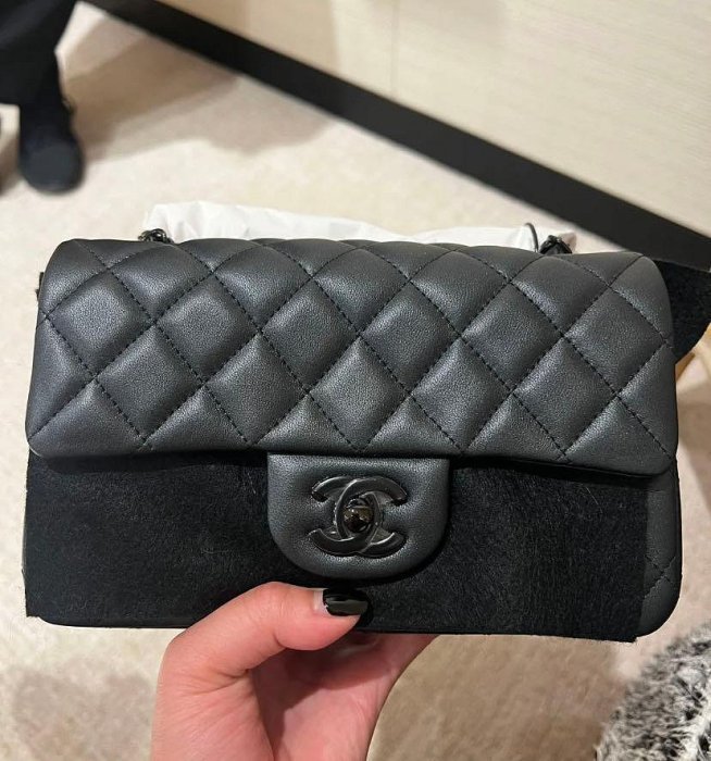 Chanel mini coco 黑黑 so black