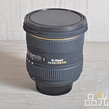 【品光數位】Sigma 10-20mm F4-5.6 D DC 舊塗裝 FOR Nikon #110757T