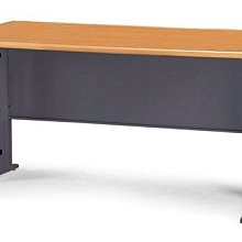 [ 家事達 ] 台灣OA-265-18 SCD 木紋深灰腳鐵製辦公桌 組(160*70*高74cm) 特價