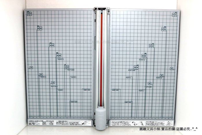 【圓融文具小妹】日本 LIHIT LAB. 折疊式 A3 裁紙機 雙滾刀 裁切數度更快 收納不佔空間 M-50#1950
