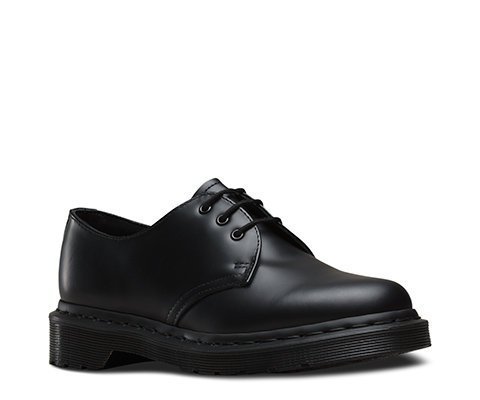 Dr.Martens 馬丁鞋 馬汀鞋 經典1461 MONO 3孔 全黑  BRITISH LOOK 】