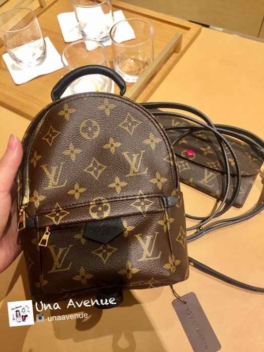 Una Avenue巴黎代購* LV PALM SPRINGS MINI 背包 M41562 預購 LV全系列代購