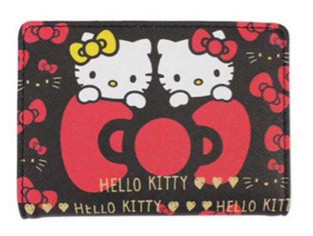 日本進口正版授權​​  卡套  日本 現貨 三麗鷗 Hello Kitty 卡片收納夾 票卡夾 證