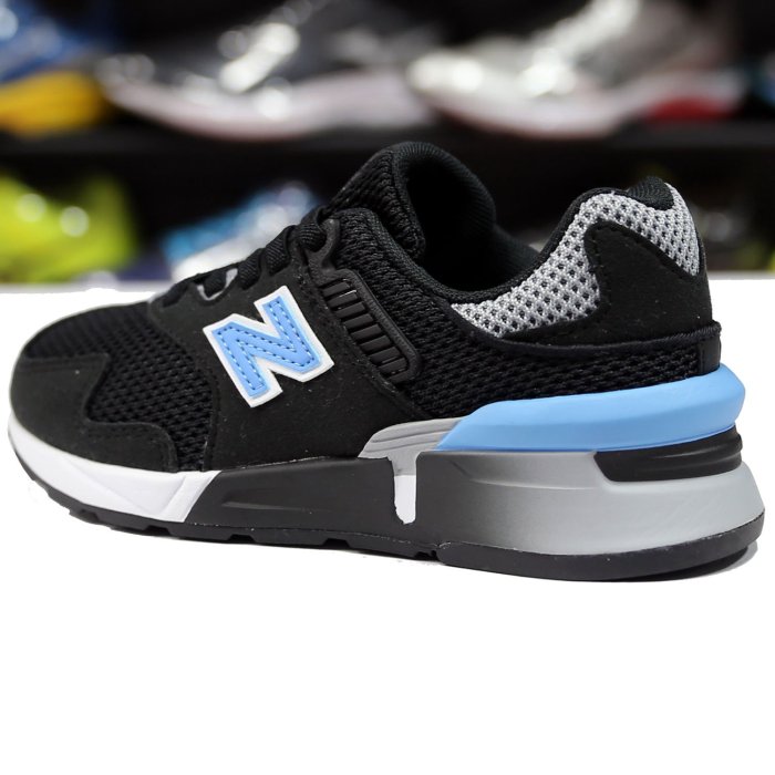 鞋大王New Balance PH997JKD 黑色 997彈性鞋帶運動鞋(童鞋)【特價出清】833NB 免運費