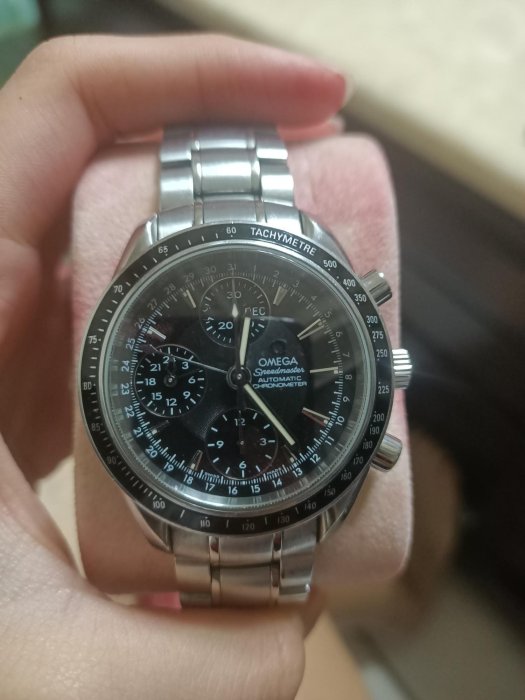 OMEGA 歐米茄 手錶 SPEEDMASTER 超霸 40mm 多功能，機械錶 三眼 計時 藍寶石 降