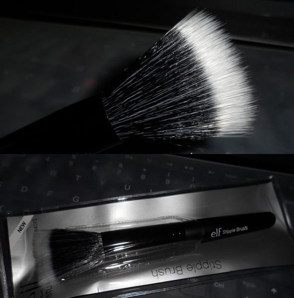 【愛來客 】 Youtube達人推薦美國平價品牌ELF Stipple Brush 84015#粉底腮紅修容化妝刷