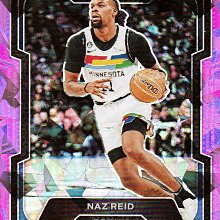 【桃6-0975】NAZ REID (PINK) 2023-24 PRIZM