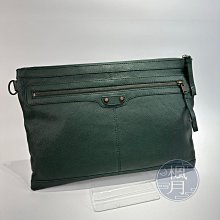 BALENCIAGA 巴黎世家 273023 綠色 手拿包 精品包 包包 收納包 隨身包