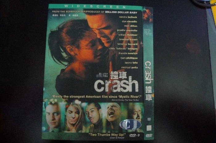 DVD【撞車 (Crash)】衝擊效應 (2004) 珊卓布拉克 唐 奇鐸 馬特 狄龍 布蘭登 費雪 主演