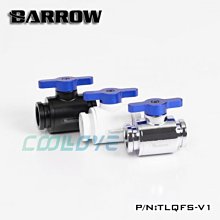 小白的生活工場*Barrow G1/4 紅/藍/ MINI鋁合金把手雙內牙止水球閥TLQFS-V