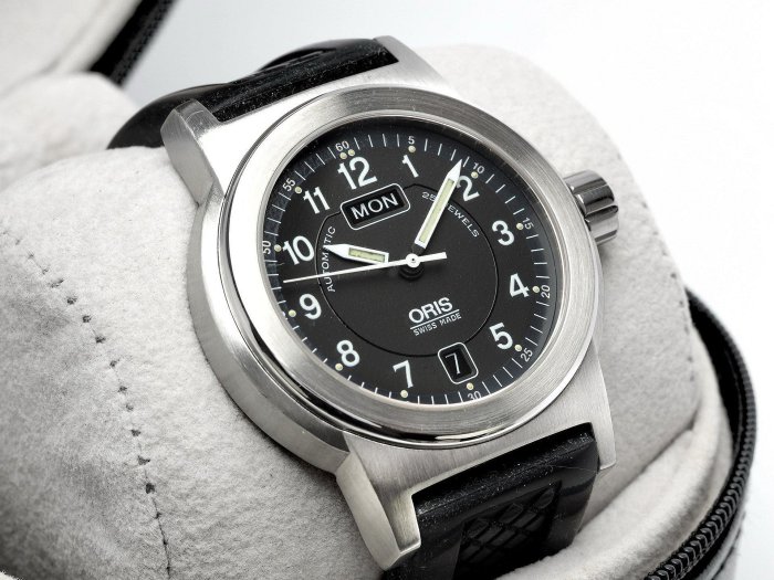 賀成交【JDPS 御典品 / 名錶專賣】ORIS 豪利時錶 BC3系列 型號7500 自動 40mm不鏽鋼 編號P5505