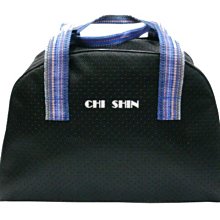 【菲歐娜】6298 -(特價拍品)尼龍菱形紋旅行袋(黑)促銷商品