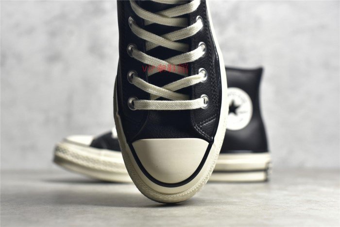 （VIP潮鞋鋪）Converse Chuck Taylor 1970 Leather 荔枝皮 皮革款 高筒男女鞋 休閒鞋 170369C