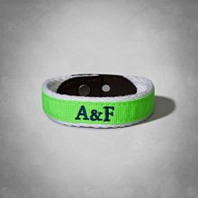 ☆【A&F配件館】☆【Abercrombie&Fitch配件手環】☆【AFR001T1】(綠色)