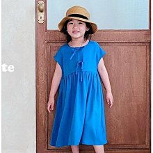 XS~XL ♥洋裝(BLUE) FAVORITE-2 24夏季 FAV240430-008『韓爸有衣正韓國童裝』~預購