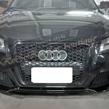 09-13年 奧迪 AUDI A3 8PA 改RS3 前保桿 含水箱罩 霧燈 PP材質 現貨 台灣製