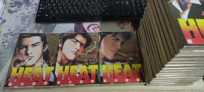 HEAT 怒火街頭 (台版譯:HEAT 灼熱) 作者:武論尊 作畫:池上遼一 【極珍貴-自有書】