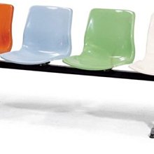 [ 家事達 ] OA355-17  FRP 彩色三人人座排椅 ~ 特價 等候椅 /候診椅/聯結座椅