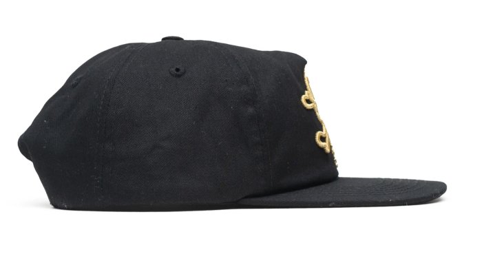 ICE CREAM, Cake Snap-Back Hat - Black 菲董品牌冰淇淋經典logo後扣A-Frame