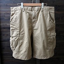 CA 日本品牌 UNIQLO 卡其黃 彈性工作短褲 XL號 一元起標無底價P311