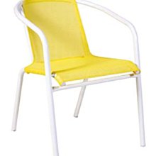 【品特優家具倉儲】@R889-01餐椅休閒椅鐵製網布椅