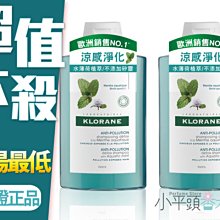 KLORANE 蔻蘿蘭 涼感淨化洗髮精 400ml *2入《小平頭香水店》