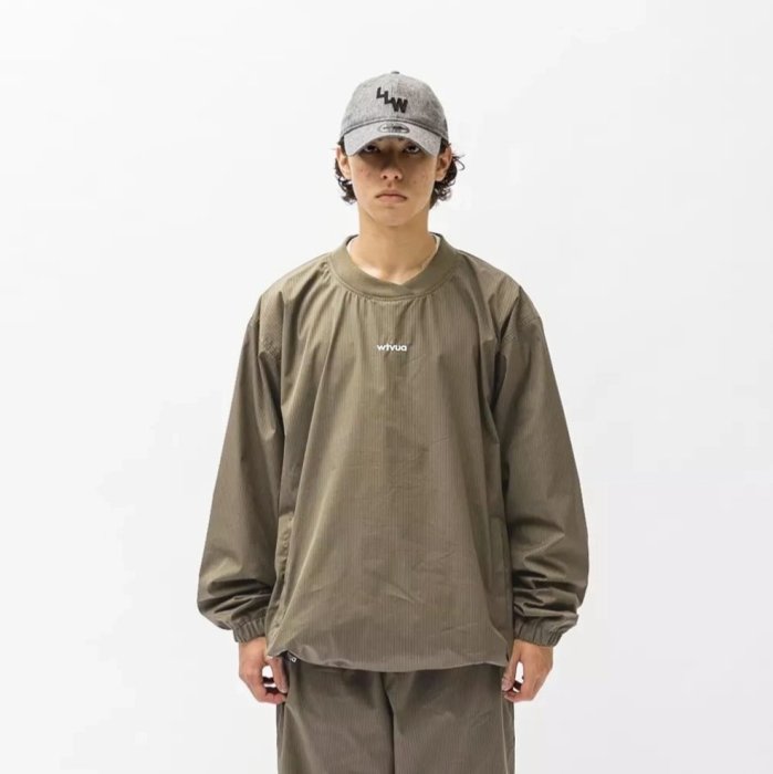 WTAPS SMOCK 01 / JACKET / CTPL. RIPSTOP. WTVUA 尼龍衛衣橄欖綠