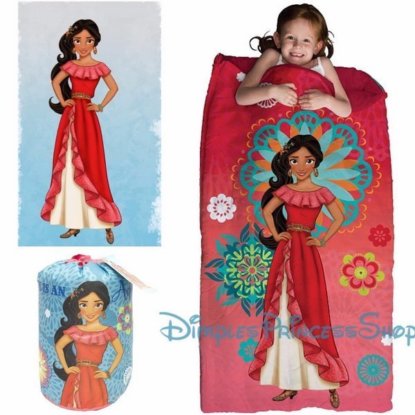 出口美國Elena Of Avalor艾蓮娜公主紅色睡袋+收納袋組(3歲以上適用)官網同步現貨供應…