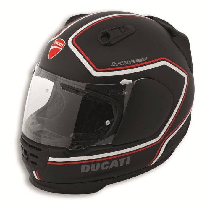 DNS部品 2018 DUCATI ARAI REDLINE 全罩彩繪安全帽 ARAI DEFIANT REBEL