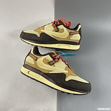 NIKE Air Max 1 "Cactus Jack"深棕 倒鉤 復古 慢跑鞋 ”DO9392-200 36-46