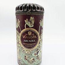 (小蔡二手挖寶網) VOLUSPA ARCADIA 陶瓷豪華蠟燭 425g EST. 1999 易碎品 未拆封 含外盒 建議自取 商品如圖 100元起標 無底價