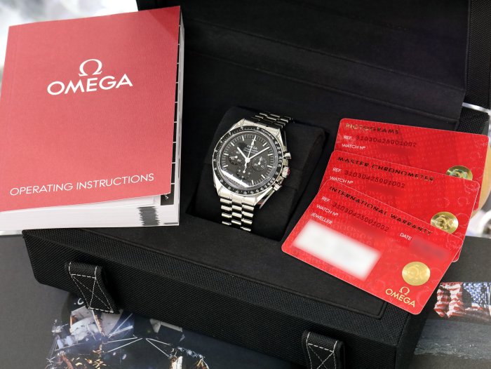 現貨 OMEGA 歐米茄 手錶 機械錶 42mm 3861 登月錶 黑面盤 31030425001002