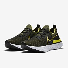 限時特價南◇2021 7月 Nike React Infinity Flyknit Cd4371-013 黑色黃色 編織