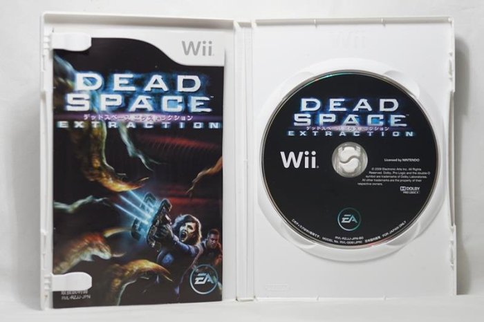 Wii 日版 絕命異次元 逃亡記 Dead Space Extraction