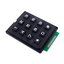 單片機鍵盤 按鍵 矩陣 4*4 4X4 A鍵盤 16鍵 工業鍵盤 行列掃描 W177.0427