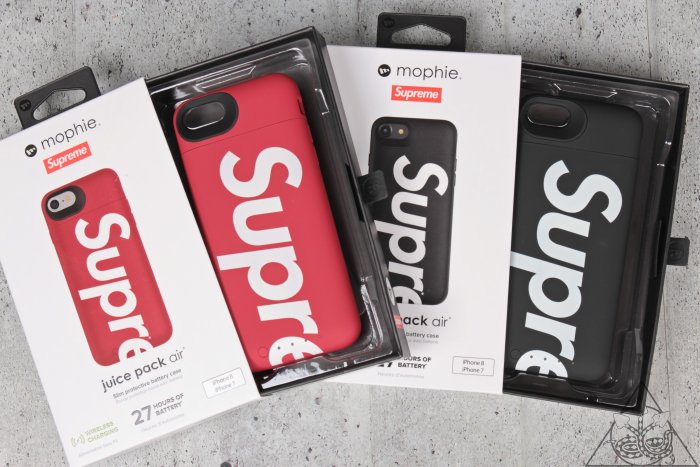 HYDRA】Supreme Mophie iPhone 8 Juice Pack Air 充電保護殼【SUP300