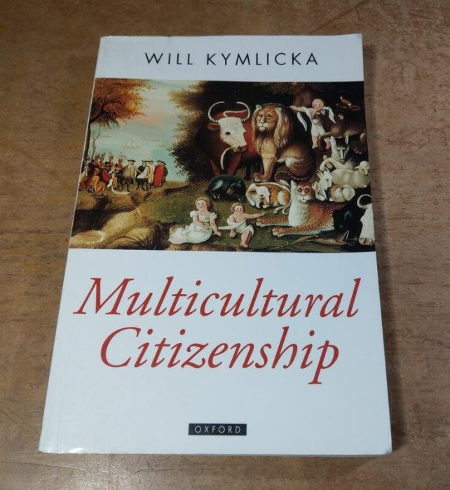 原文書Multicultural Citizenship: A Liberal│Kymlicka│Oxford│七成新