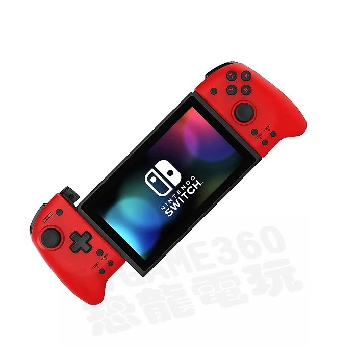 任天堂 SWITCH NS HORI 分體式專業控制器 便攜式控制器 手把 把手 紅色 NSW-300A【台中恐龍電玩】